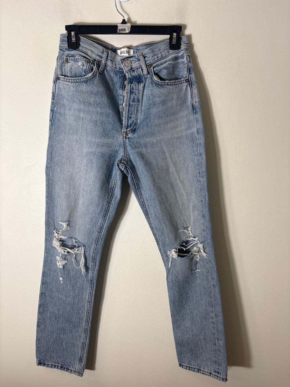 Agolde Riley Crop Denim Sz 25